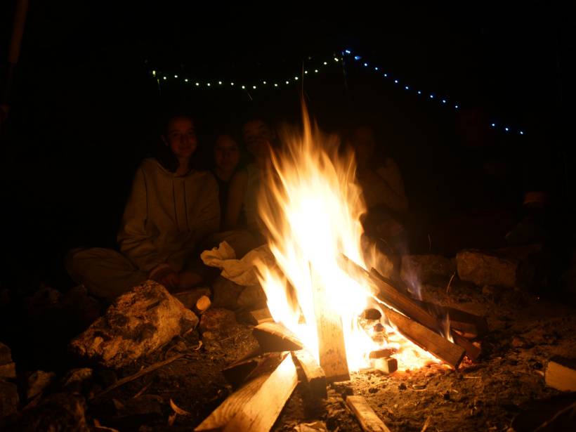 Weihnachtslicht am Hirtenfeuer