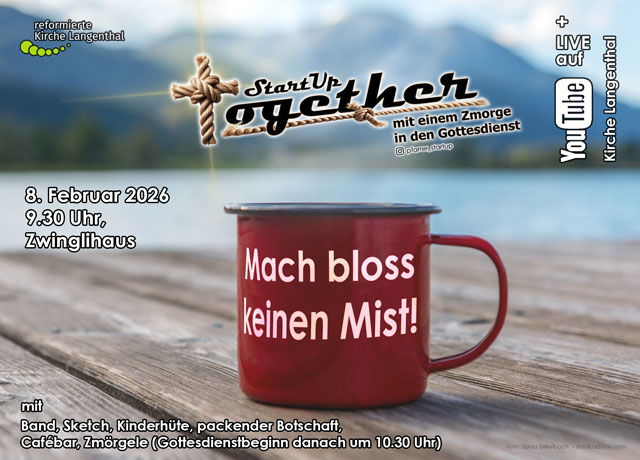 StartUp Together: "Mach bloss keinen Mist"