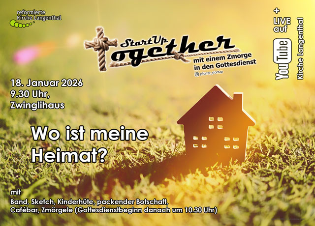 StartUp Together: "Wo ist meine Heimat?"